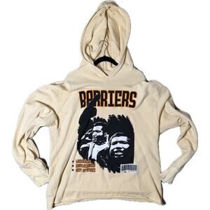 Barriers Fred Hampton Hoodie Cream XXL Rare Graphic Pullover
